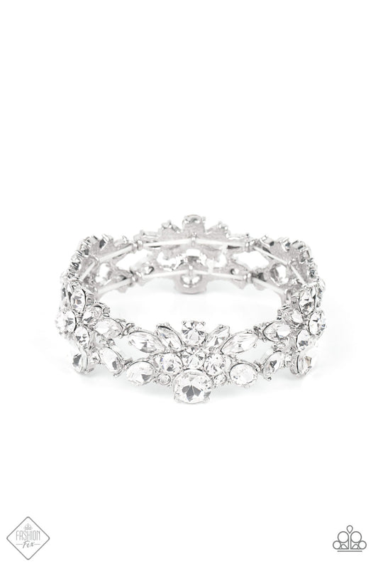 Paparazzi Accessories - Beloved Bling - White Bracelet