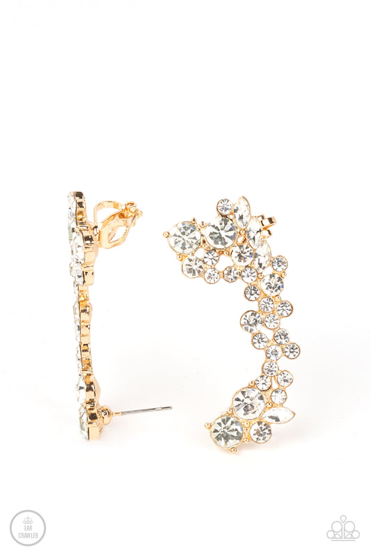 Paparazzi Accessories - Astronomical Allure - Gold Earrings