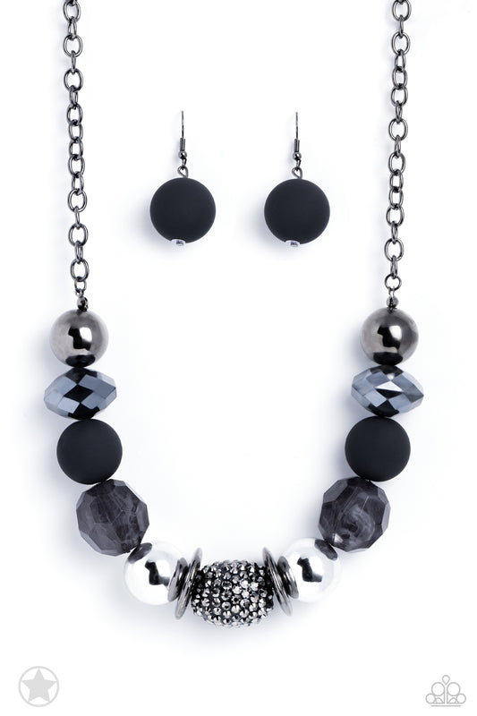Paparazzi Accessories - A Warm Welcome - Black necklace