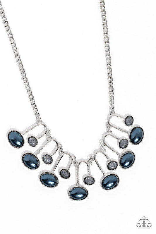 Paparazzi Accessories - Abstract Adornment - Blue Necklace