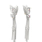 Paparazzi Accessories - A Few Of My Favorite WINGS - White Earrings